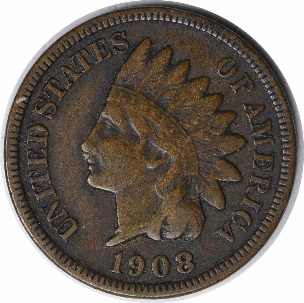 1908-S Indian Cent VF Uncertified #206