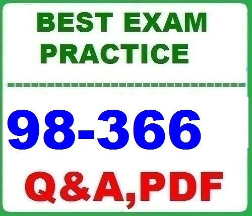 98-366 Networking Fundamentals -BEST EXAM PRACTICE QA