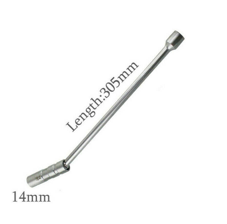 14mm Joint 3/8" Thin Wall Spark Plug Sleeve Socket Removal Tool For Audi BMW VW
