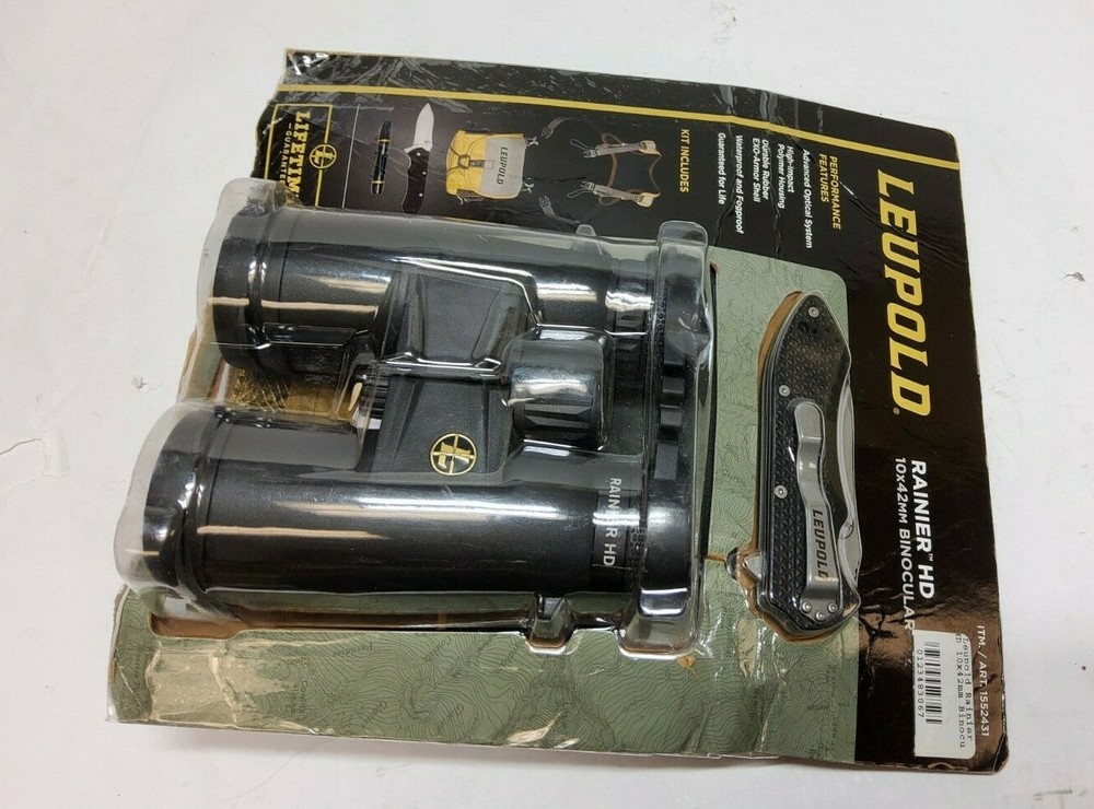 New Leupold Rainier HD 10x42mm Binocular