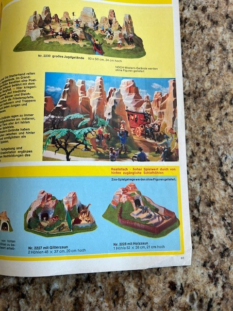 Noch Model Train and Railroad Accessories Catalogs 1976 German