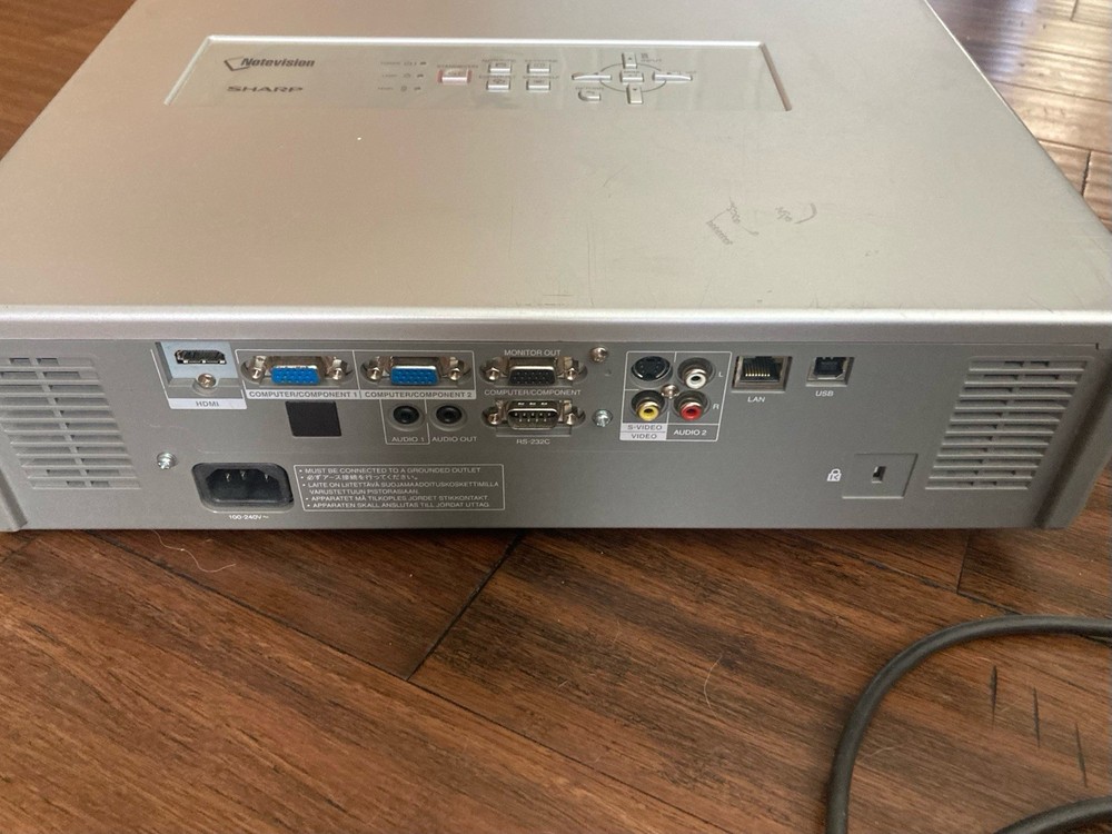 Sharp PG-D40W3D DLP WXGA Projector