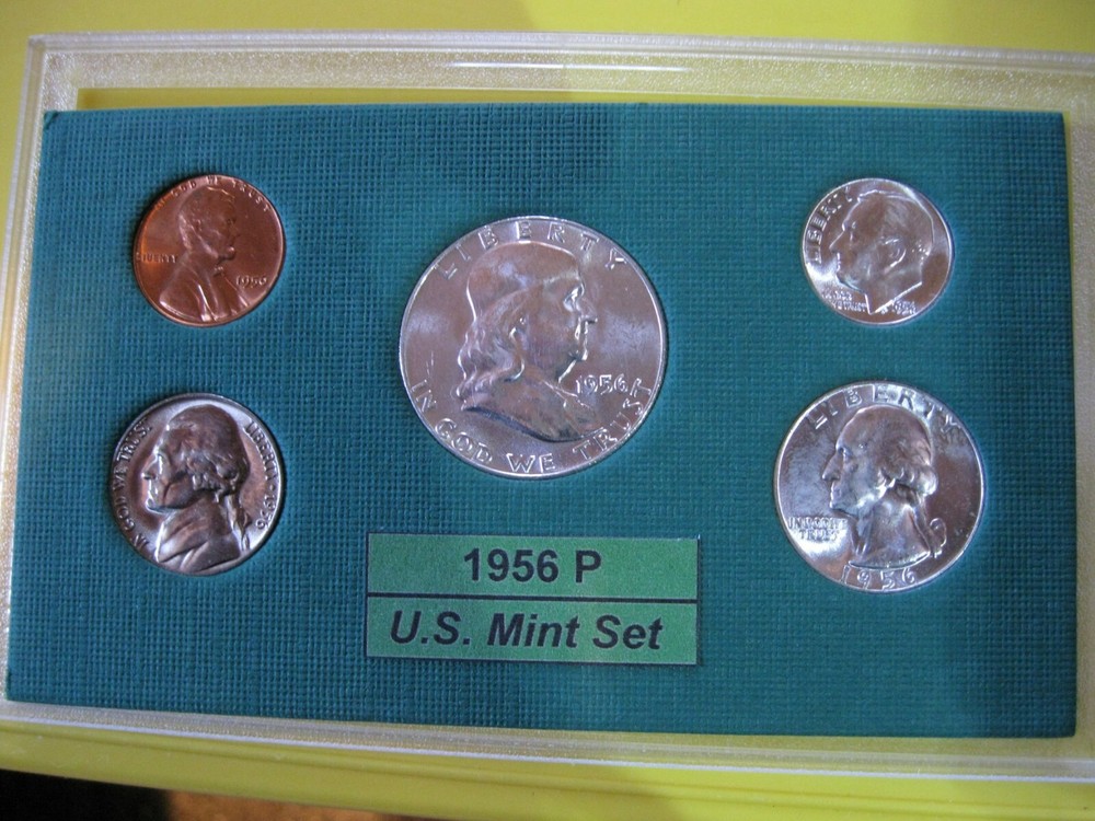 1956 P US Mint Set Brilliant Uncirculated!