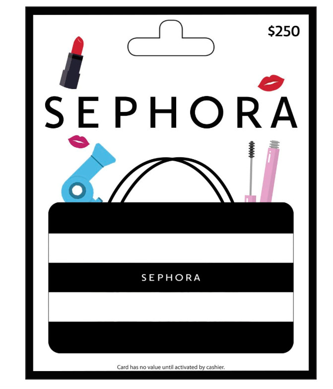 Sephora Gift Card $250