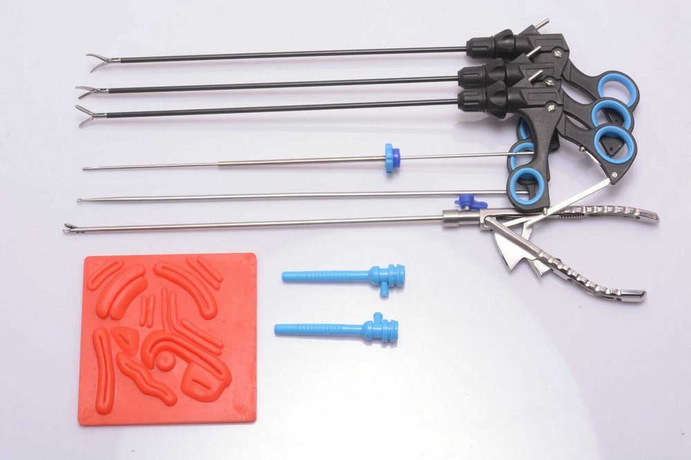 Laparoscopic Simulator Complete Training Kits Six Basic Instrument 5mmx330mm
