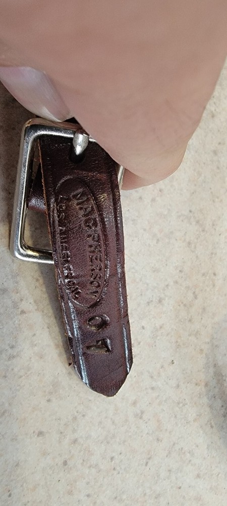 MacPherson Leather Horse Halter Band Headstall