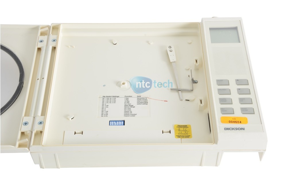 Dickson 8in CO2 Chart Recorder CO2X