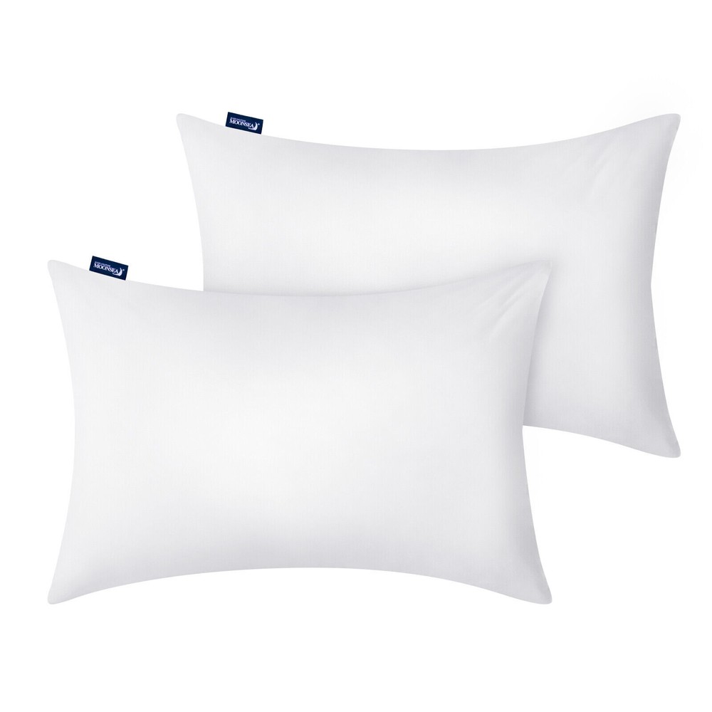 Waterproof Pillow Protector Zippered Pillow Covers Soft Pillowcases All Sizes