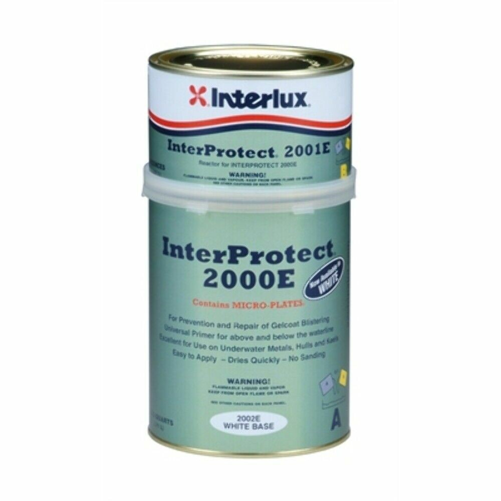 Interlux 5608444 InterProtect 2000E Micro-Plate White QUART epoxy coating fiber