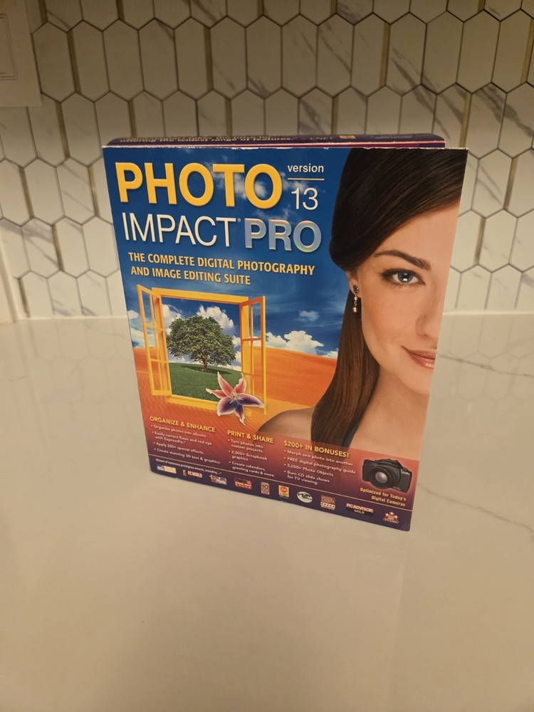 Nova Development PhotoImpact Pro 13 Complete W/user manual Used