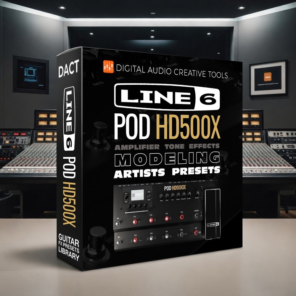 Line 6 POD HD500X Guitar Multi-FX Library