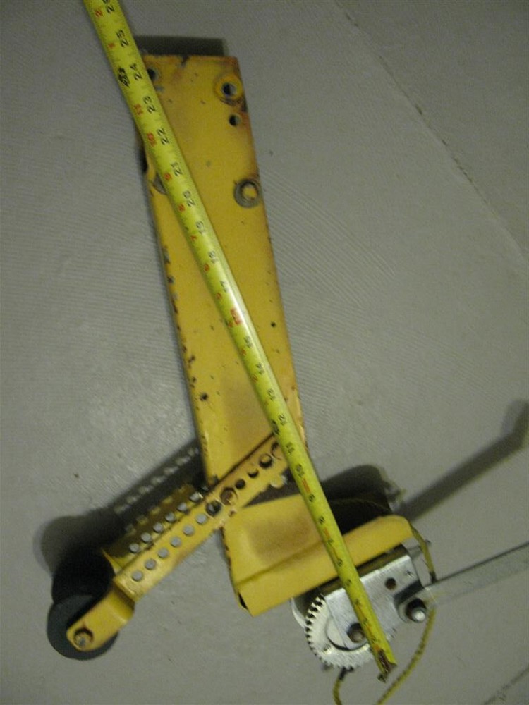Boat trailer winch stand