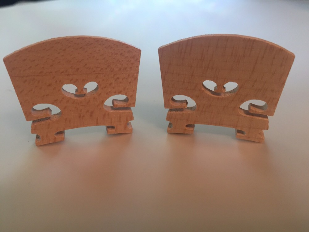 Two Violin bridge, 1/8 US Shipping