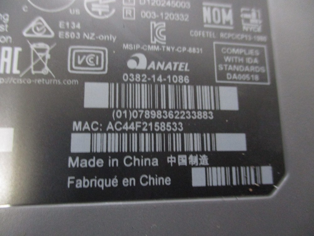 Cisco Unified Conference Phone CP-3881 Display Control Unit