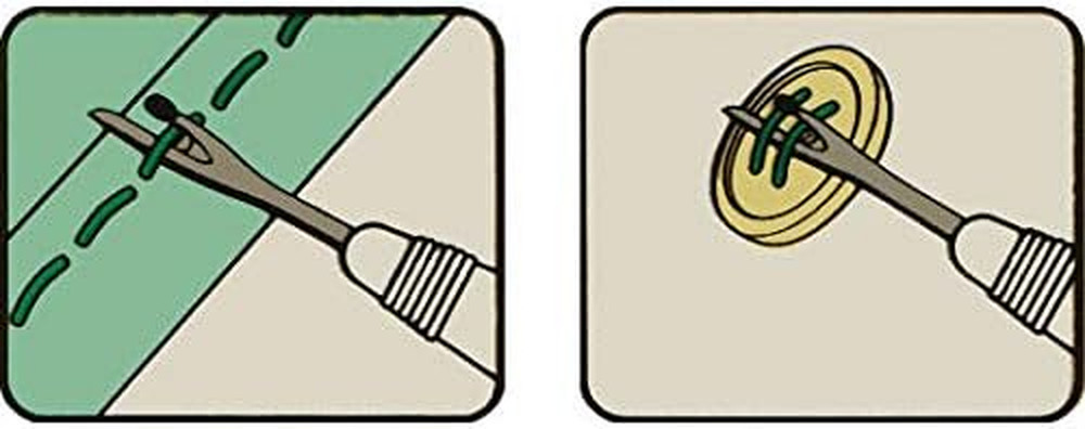 White Ergonomic Seam Ripper