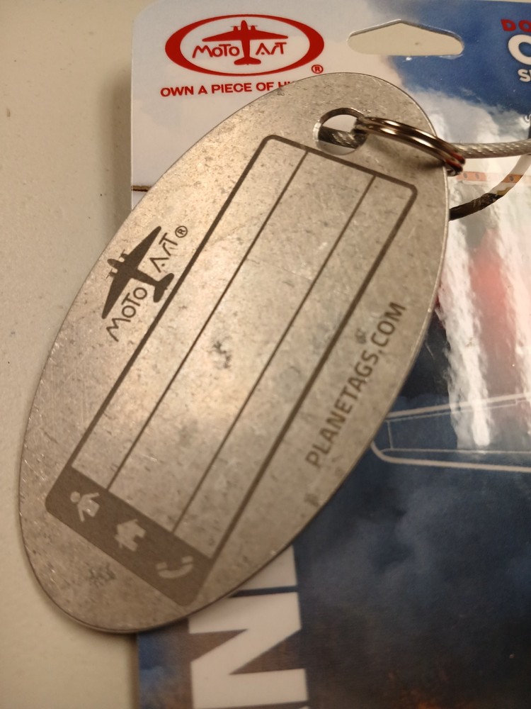 Unique Front! Douglas C-54 Skymaster Planetags / Plane Tag