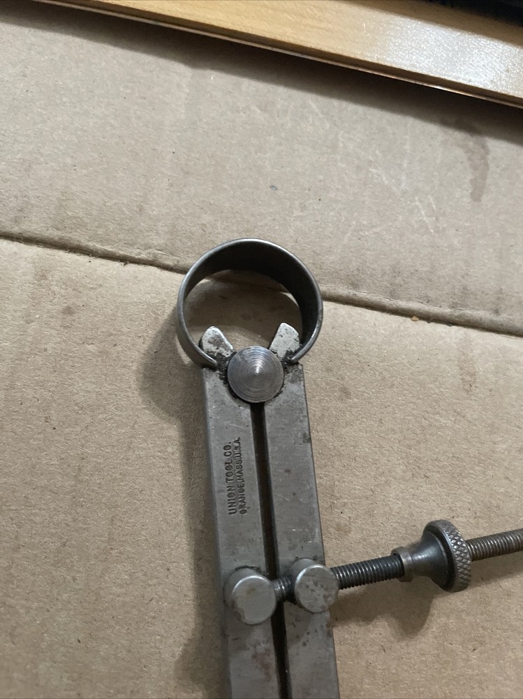 Vintage Union Tool Co. Yankee Spring Inside Spring Calipers Old Tool