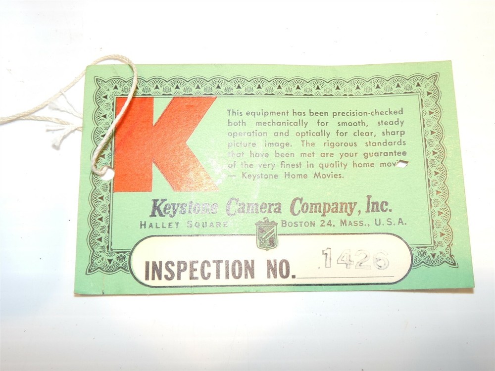 Vintage NOS Keystone Silver Star 16MM Magazine Camera