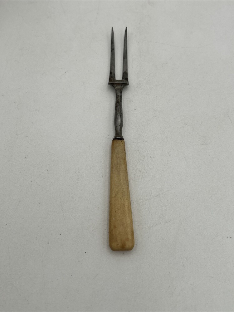 Antique Wilson Hawksworth & Moss Bone Handle Knife blade And Fork Set