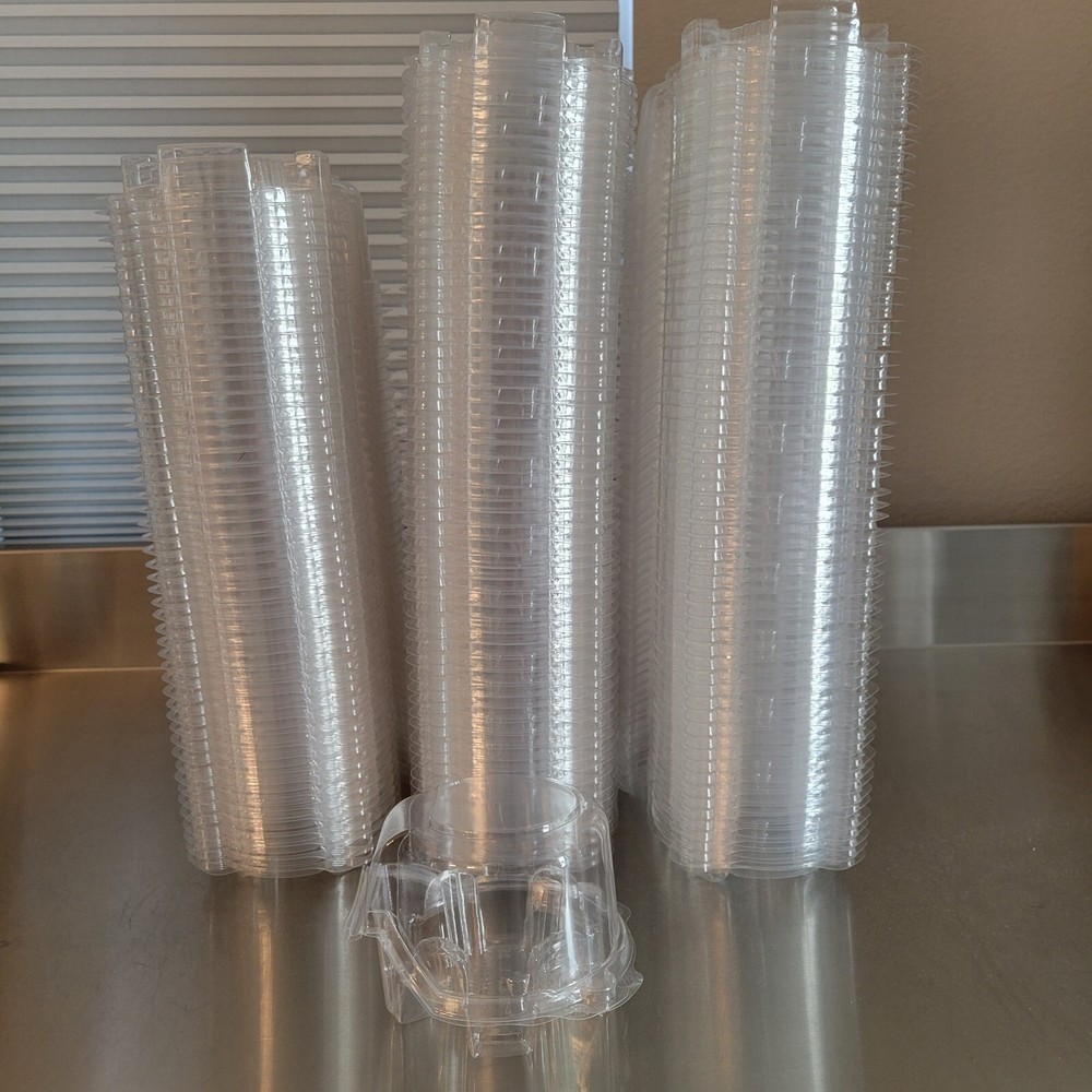 Good Natured Compostable Cupcake & Muffin Packaging 4-pack And Single