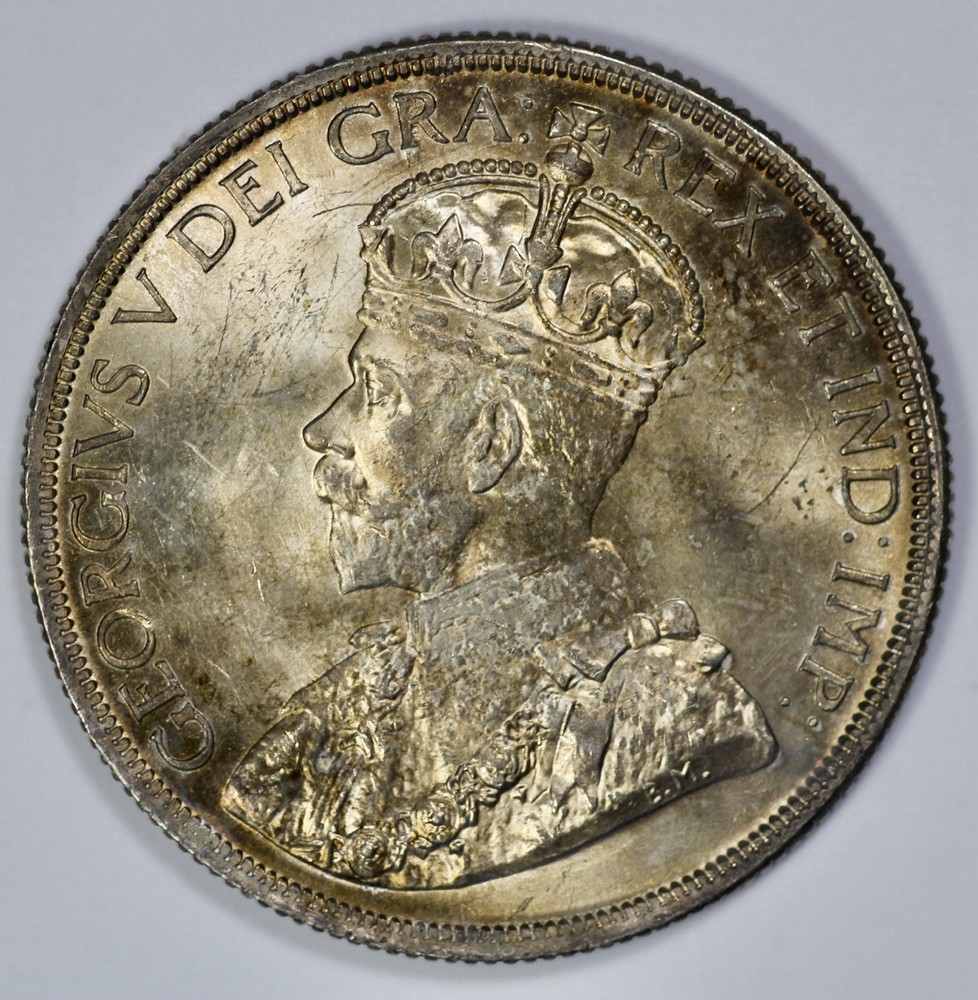 1936 Canada $1 Silver Dollar UNC