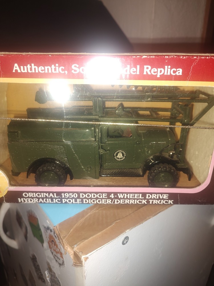 Original 1959 Dodge 4 Wheel Pole Digger/ Box Incl.