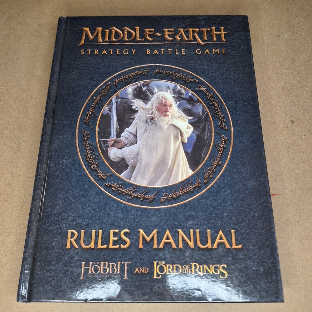 Games Workshop Middle-earth Strategy Battle Game Rules Manual