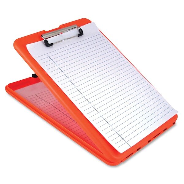 Zoro Select 00579 Storage Clipboard, Orange