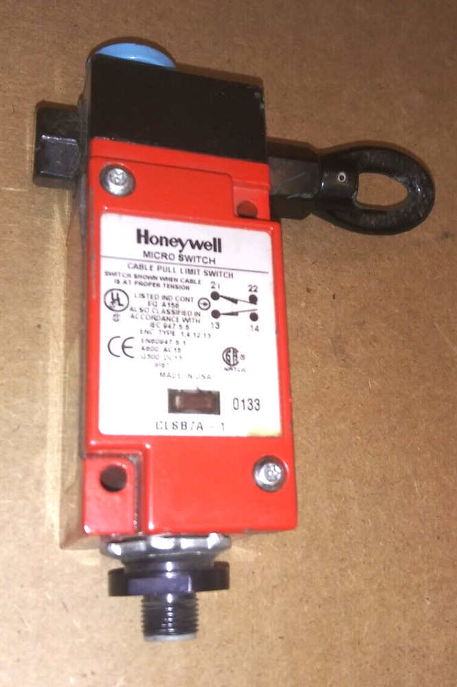 HONEYWELL CLSB7A-1 MICROSWITCH CABLE PULL LIMIT SWITCH - NEW
