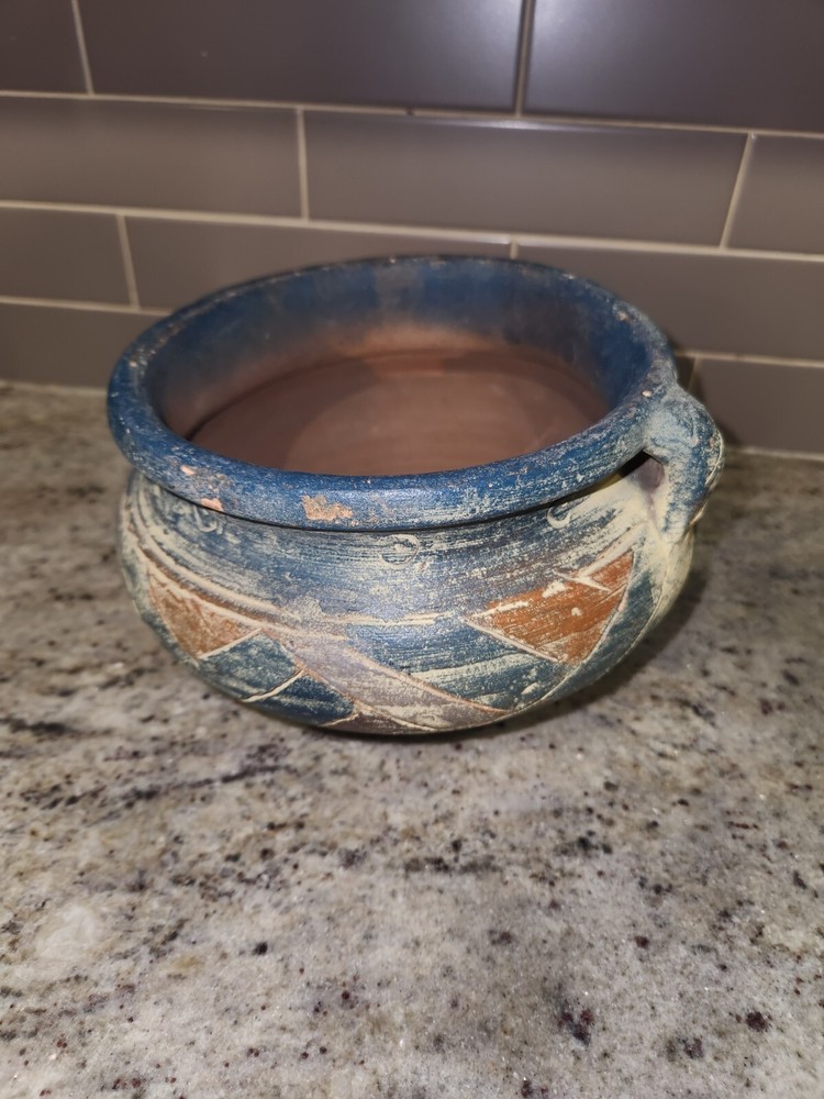 Vintage Hand Thrown Clay Pot