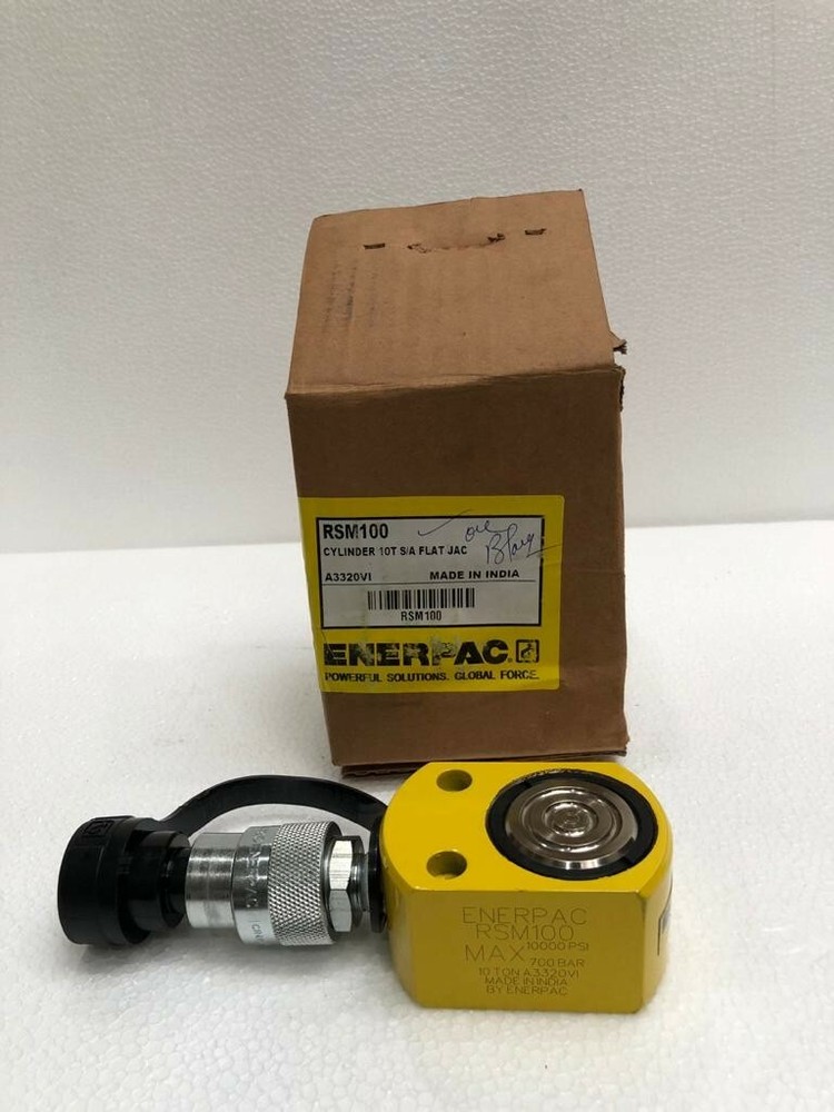 Enerpac RSM 100 Low Profile Hydraulic Cylinder Flat Jac 10 Tons Capacity