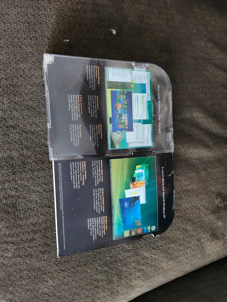 Windows Vista Ultimate 64-32 bit service pack 1