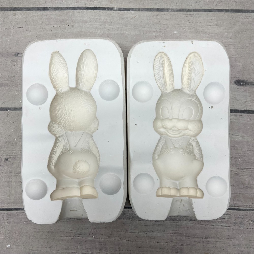 Vintage Weaver Ceramic Casting Mold Bunny Rabbit Figures #270