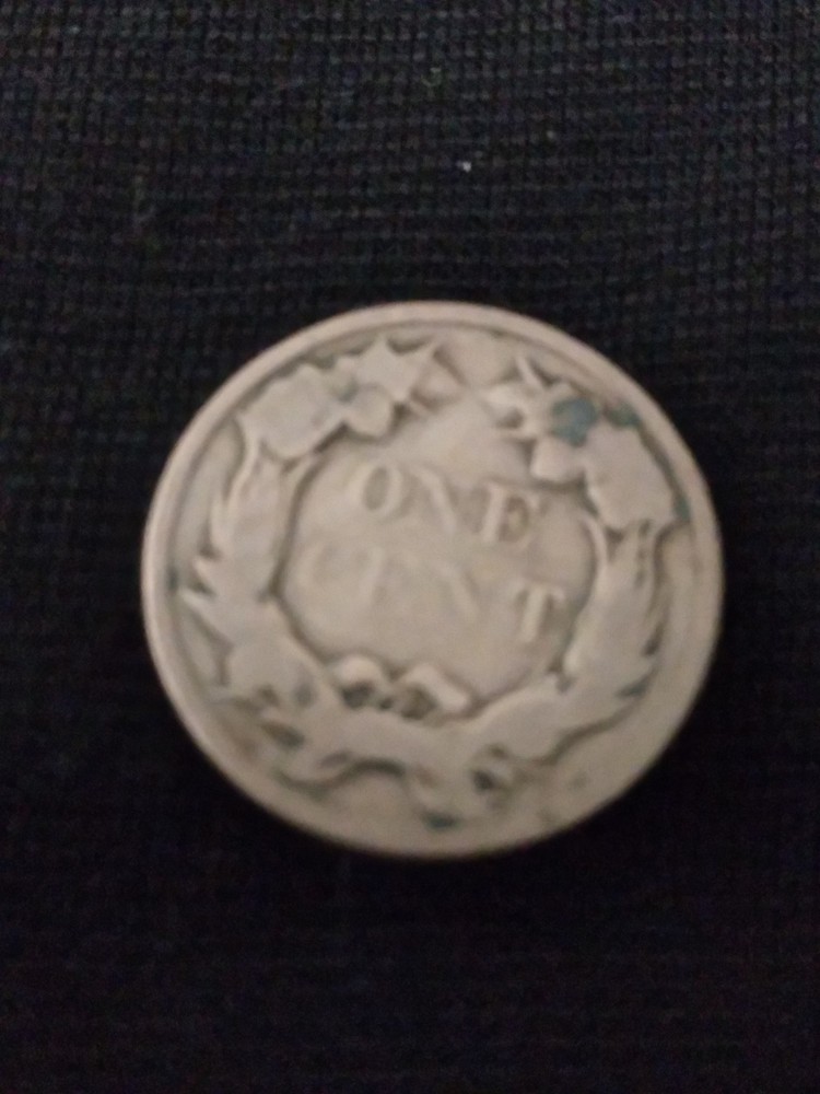 1857 Flying Eagle One Cent Coin