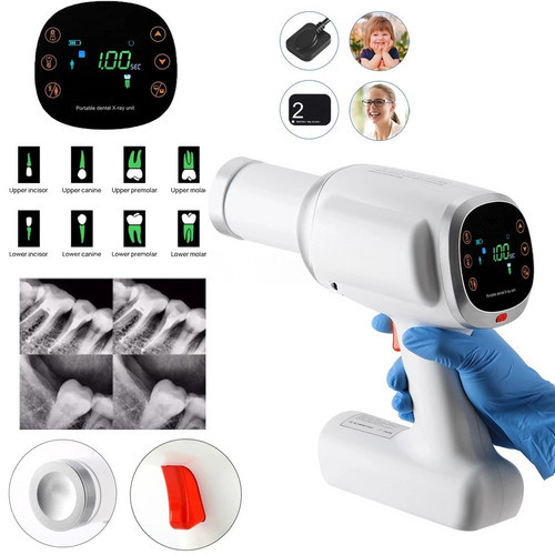 Portable Dental Imaging Mobile Unit Digital Machine w/ Shield Sensor 1/2