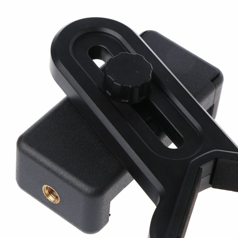 Universal CellPhone Clip Monocular Telescope Bracket Microscope Eyepiece Adapter