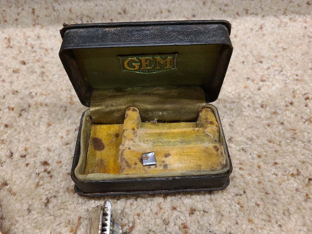 gem De luxe deluxe Model Safety Razor Box