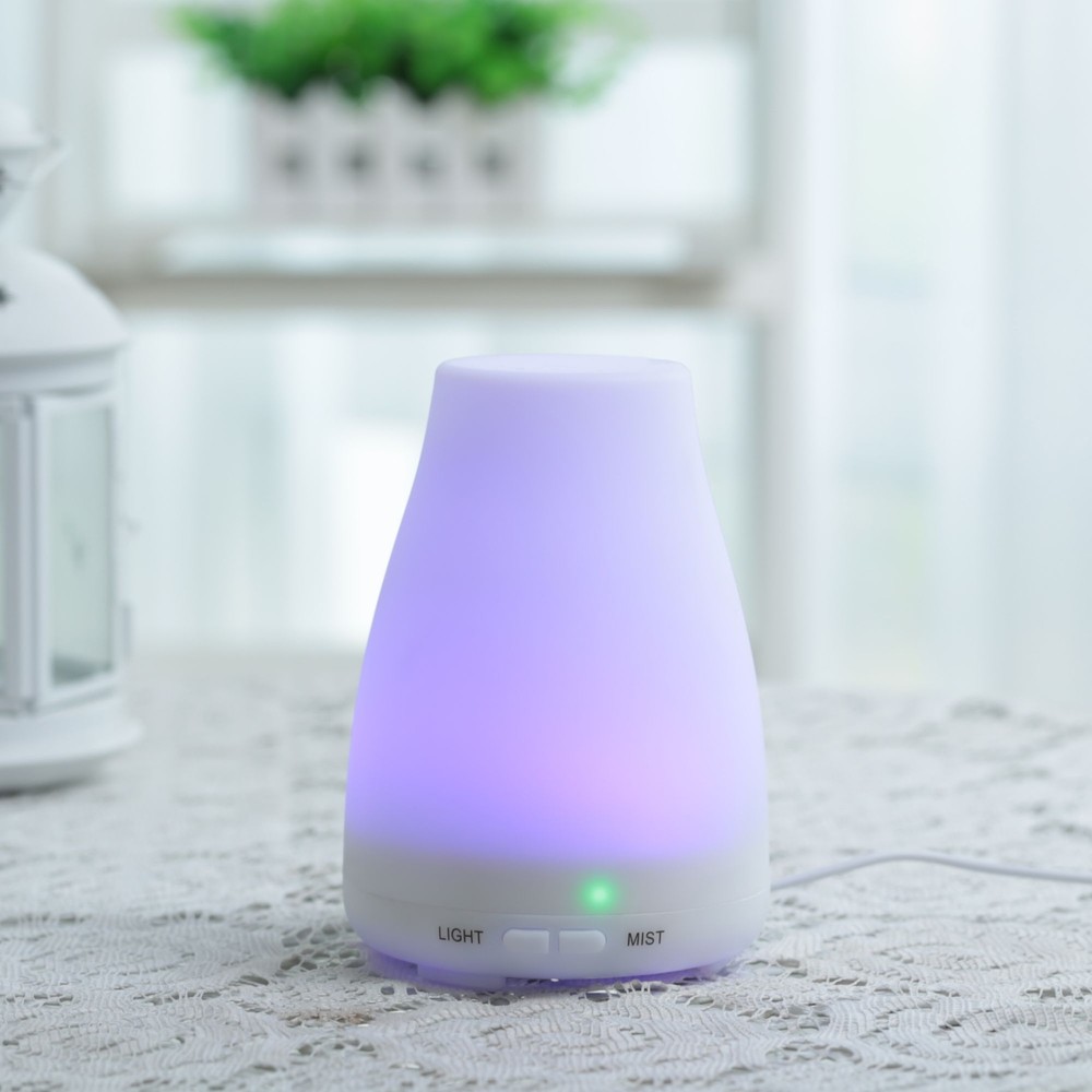 2 Units EcoGecko Aromatherapy Essential Oil Diffuser, Aroma Diffuser with LED