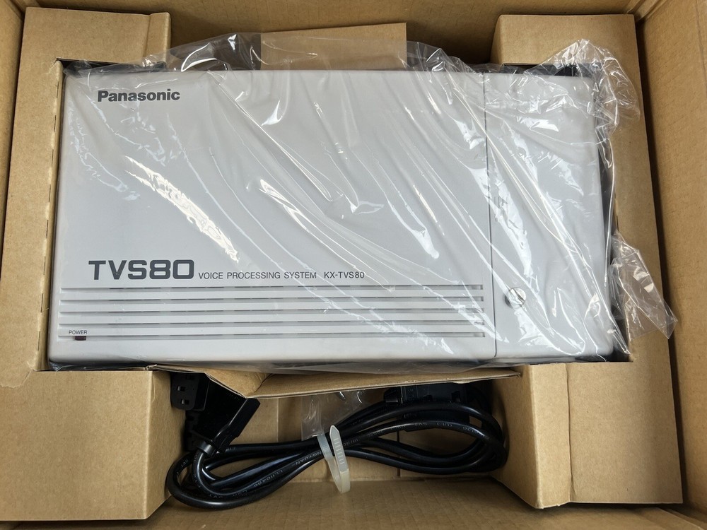 Panasonic KX-TVS80 Voice Processing Voicemail Unit *NEW in original box*