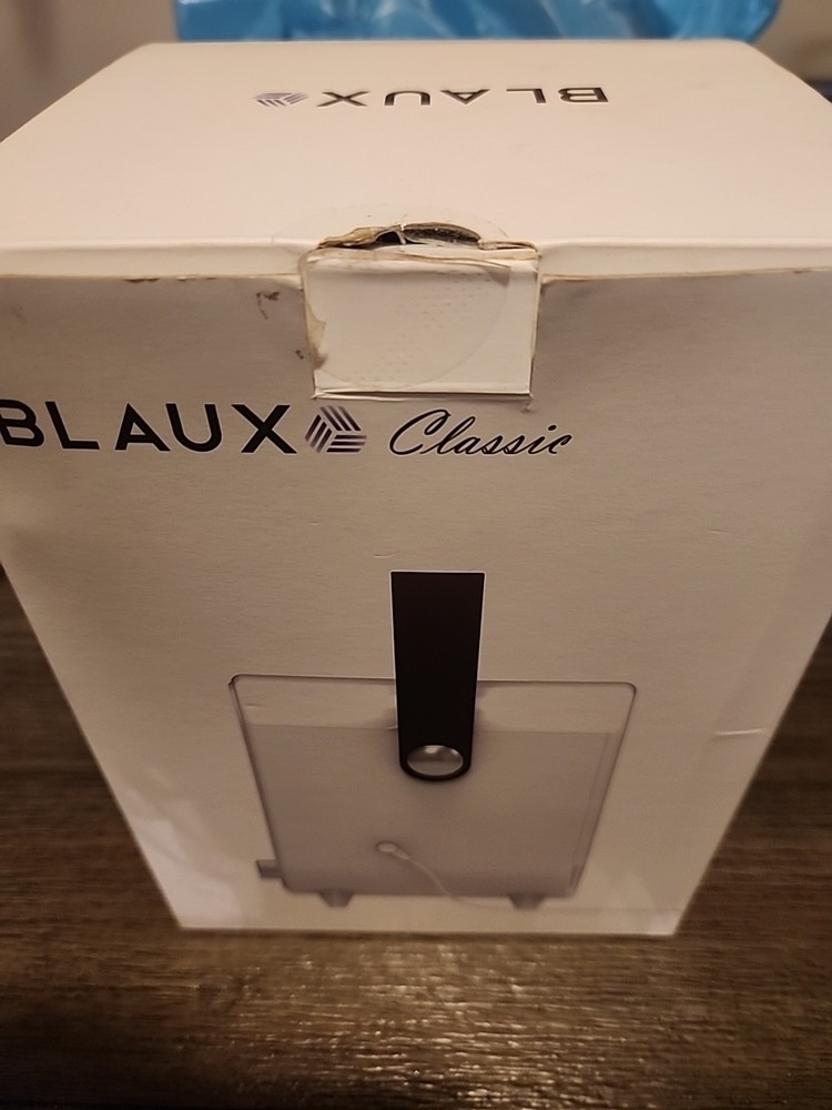 Blaux Classic Desktop AC with Fan Adjustment Dial & Mood Light Opened Box