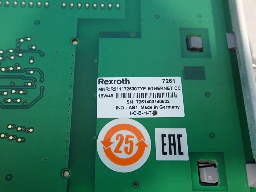 REXROTH R911172630 ETHERNET CC 04200591405