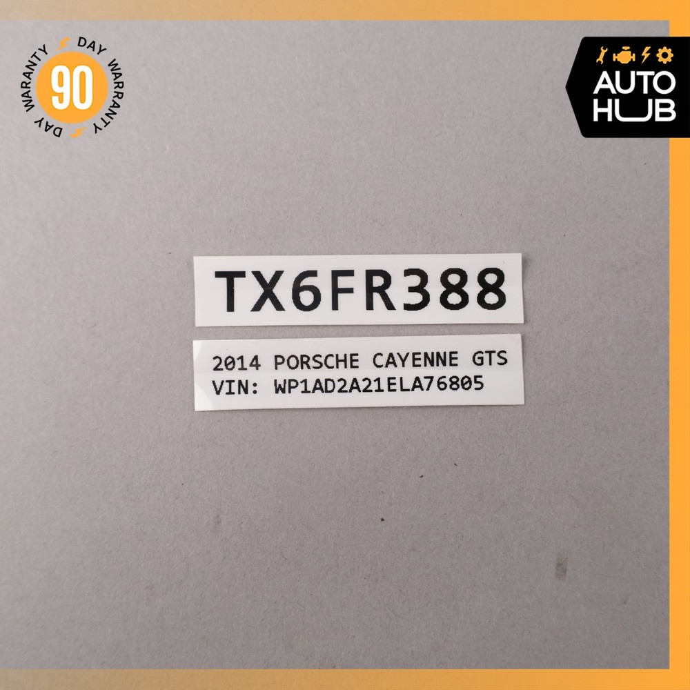 Porsche Cayenne 958 Front Left or Right Seat Control Module Unit 7PP959760F OEM