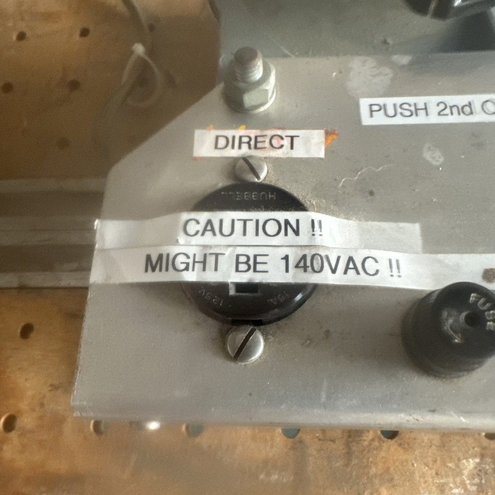 Powerstat 136 Variable Transformer With Isolated Ac