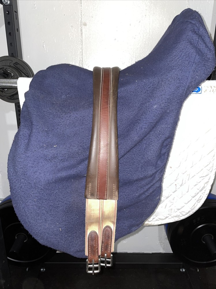 Stetson All Purpose Buffalo Hide Saddle - Medium Tree, 17.5” Seat