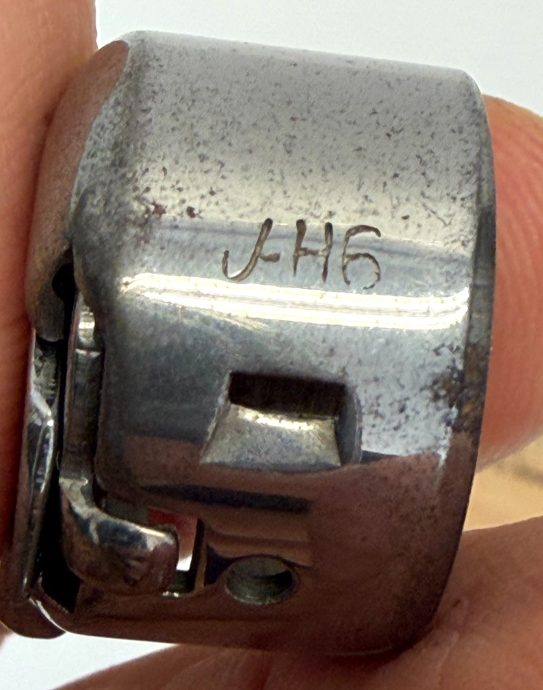 Vintage Sewing Machine Bobbin Case for Front Loading 15 Class Machines.