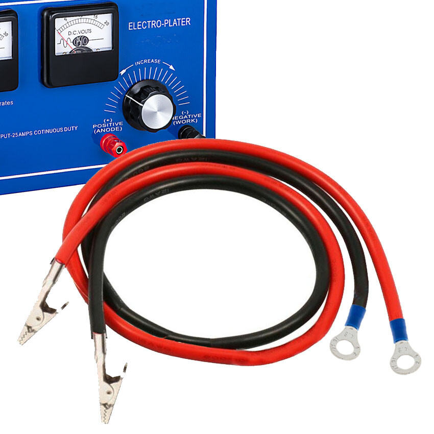 Replacement Lead Wires H.Temp. for Plating Rectifier Jewelry Electroplating