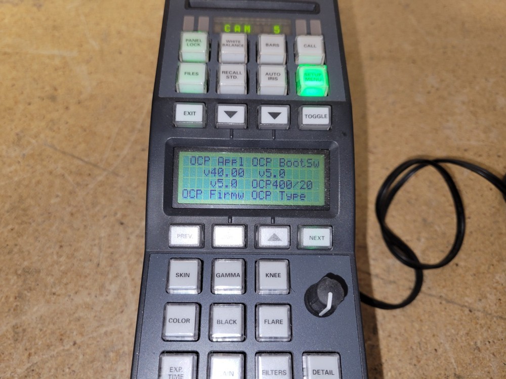 Grass Valley OCP-400 LDK 4640/10 Remote Control Panel