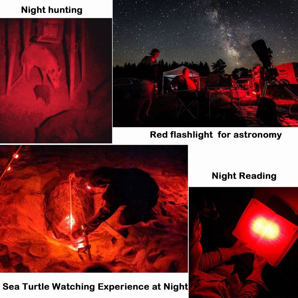 Multicolor Headlamp Flashlight 1000 Lumen Waterproof Zoomable Led Headlight w...