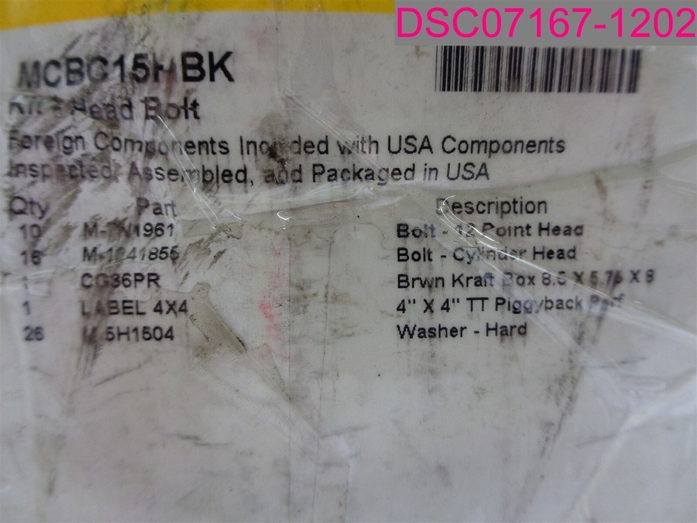 INTERSTATE-McBee MCBC15HBK Head Bolt Kit