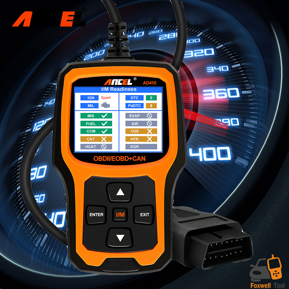 Automotive OBD Code Reader OBD2 Scanner Car Engine Fault Diagnostic AD410 AD310